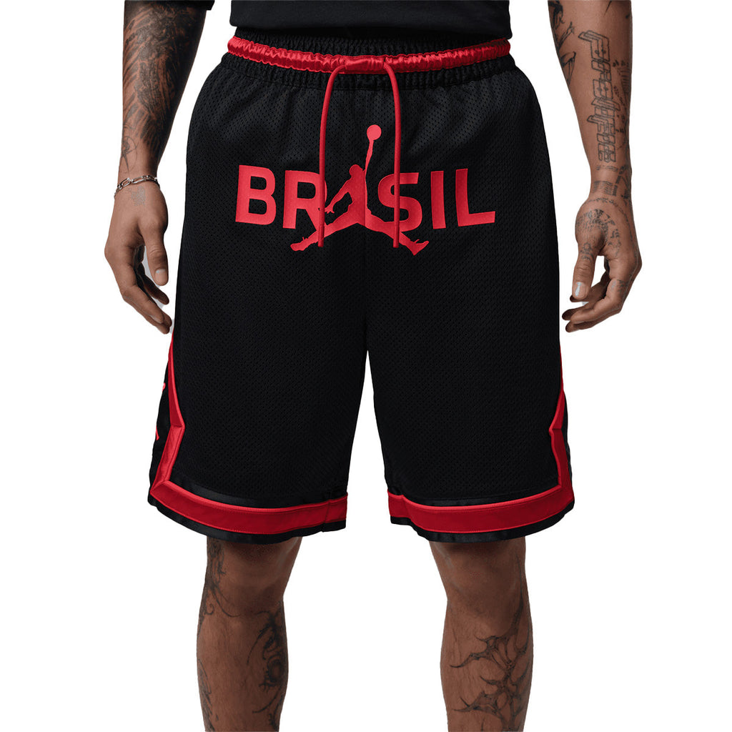 + Brasil Futebol Mesh Diamond Shorts 'University Red'