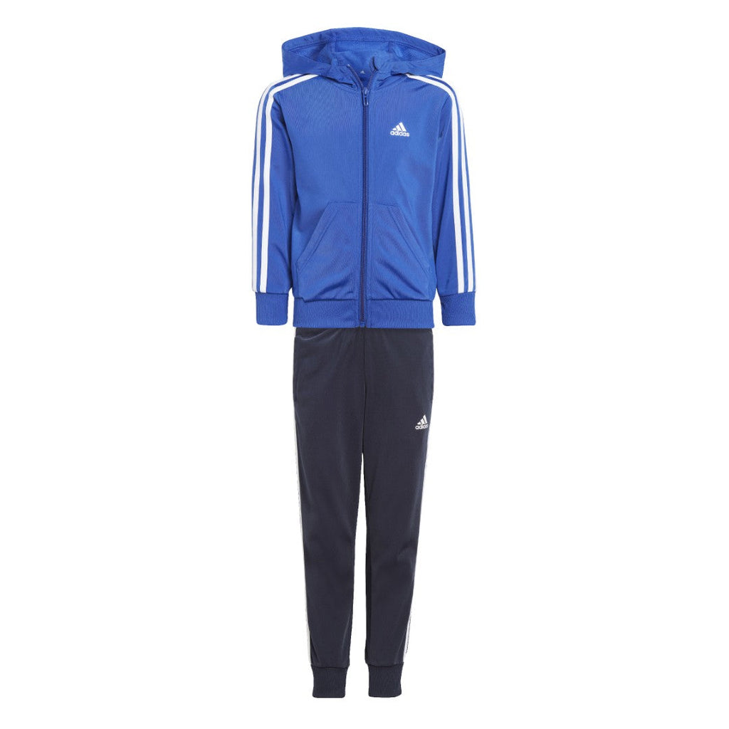 Essentials 3-Stripes Shiny Track Suit