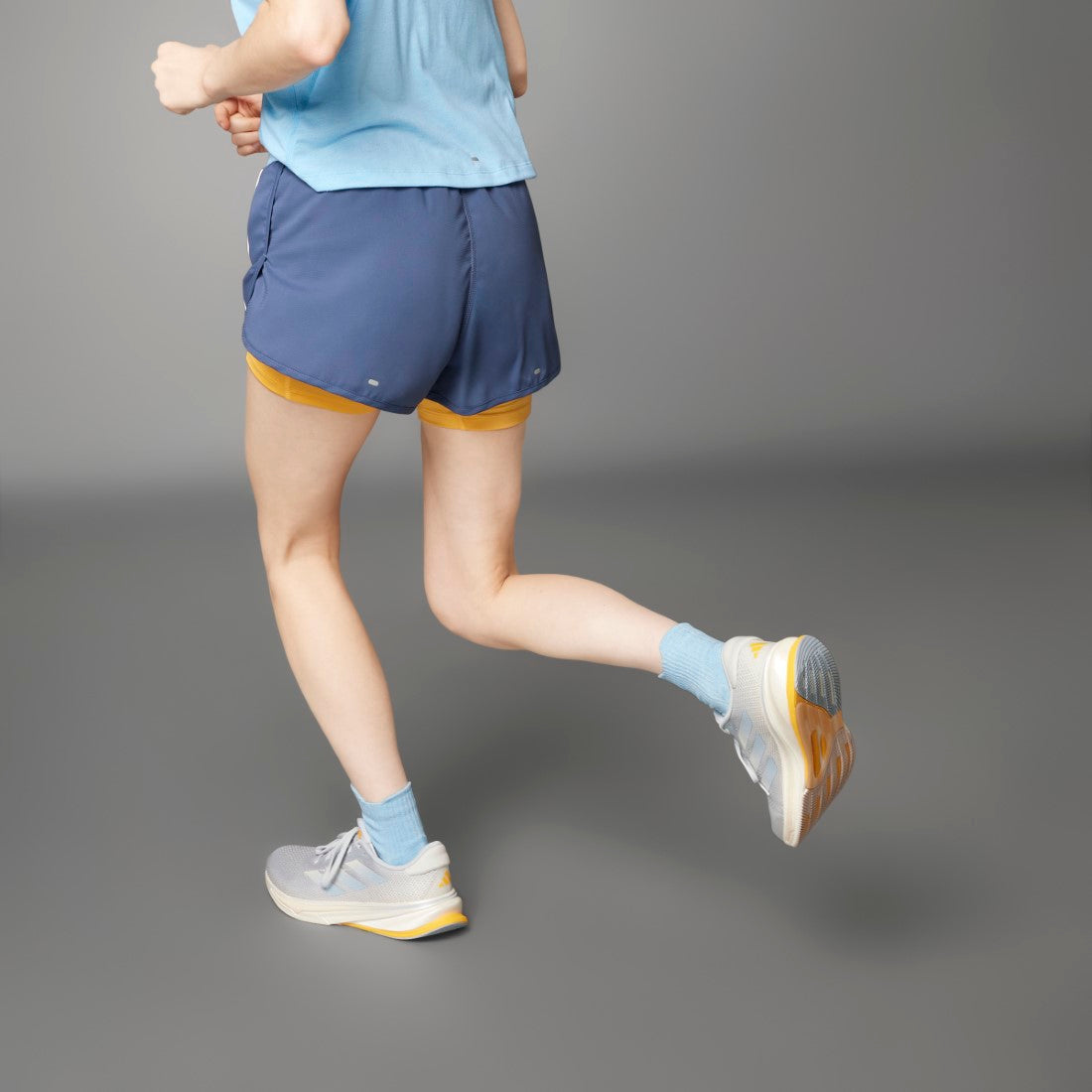 Own the Run 3-Stripes 2-in-1 Shorts