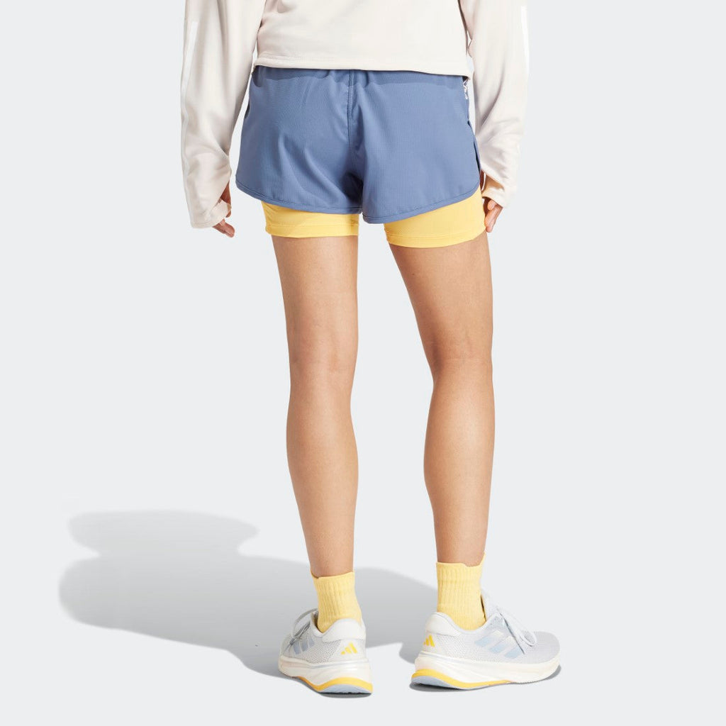 Own the Run 3-Stripes 2-in-1 Shorts