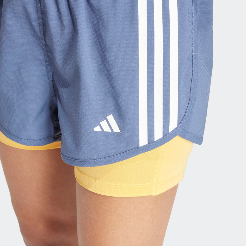 Own the Run 3-Stripes 2-in-1 Shorts
