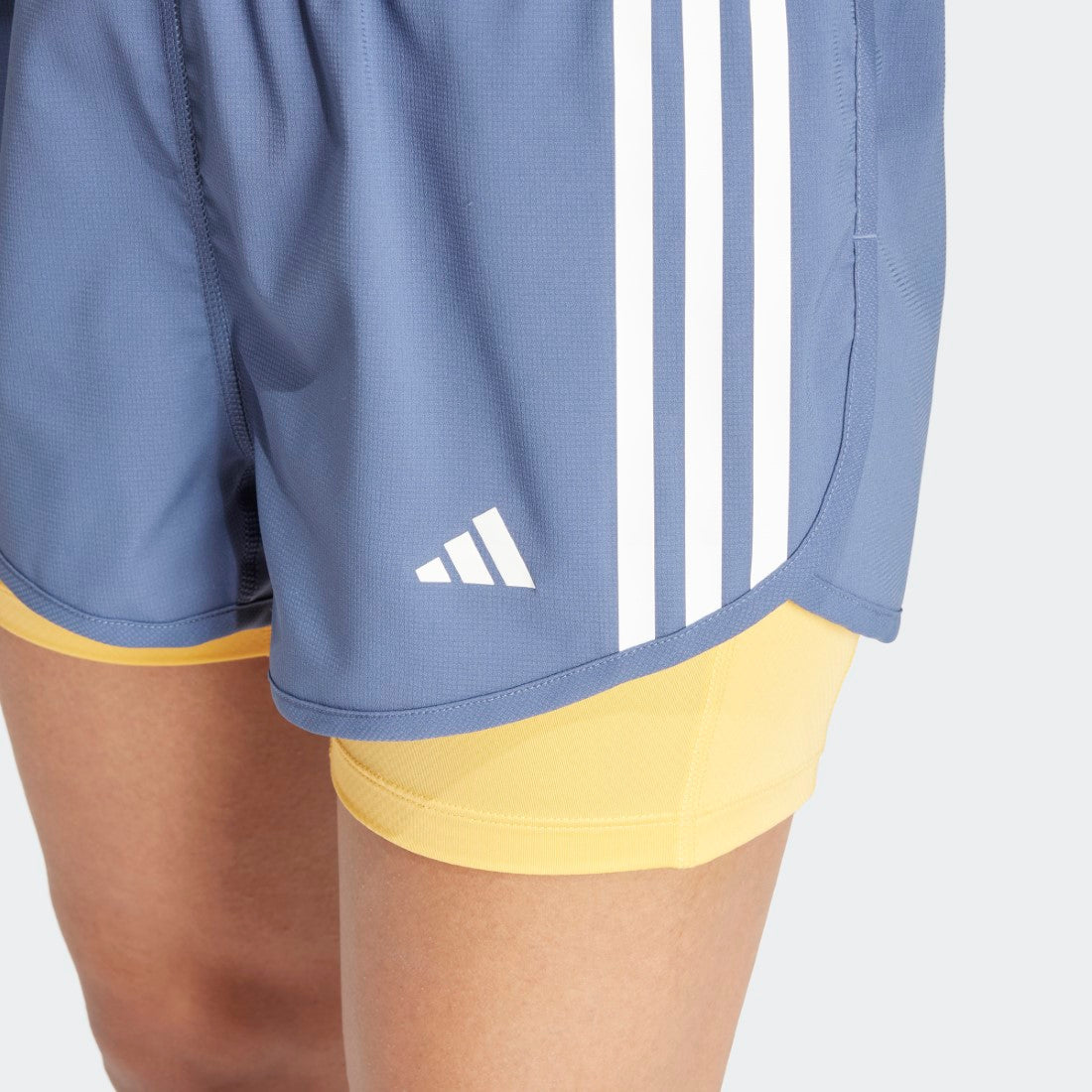 Own the Run 3-Stripes 2-in-1 Shorts
