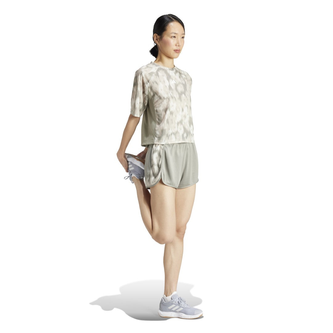 Train Essentials Allover Print Flower Tie-Dye T-Shirt