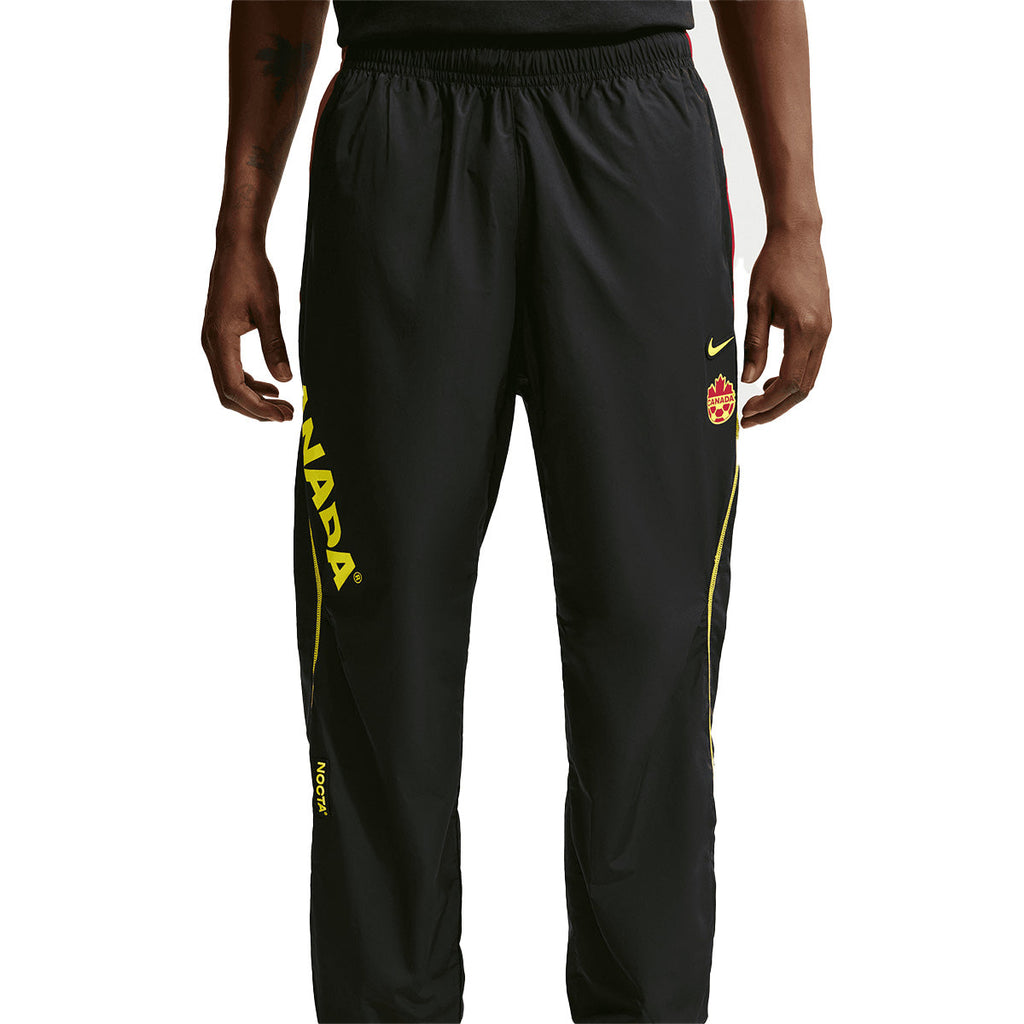 + NOCTA + Canada Woven Track Pants 'Black Gym Red'