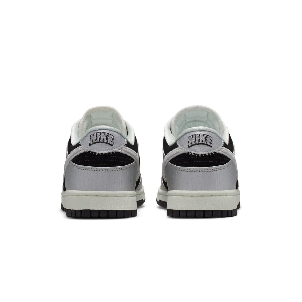 Dunk Low Retro 'Metallic Silver Black'
