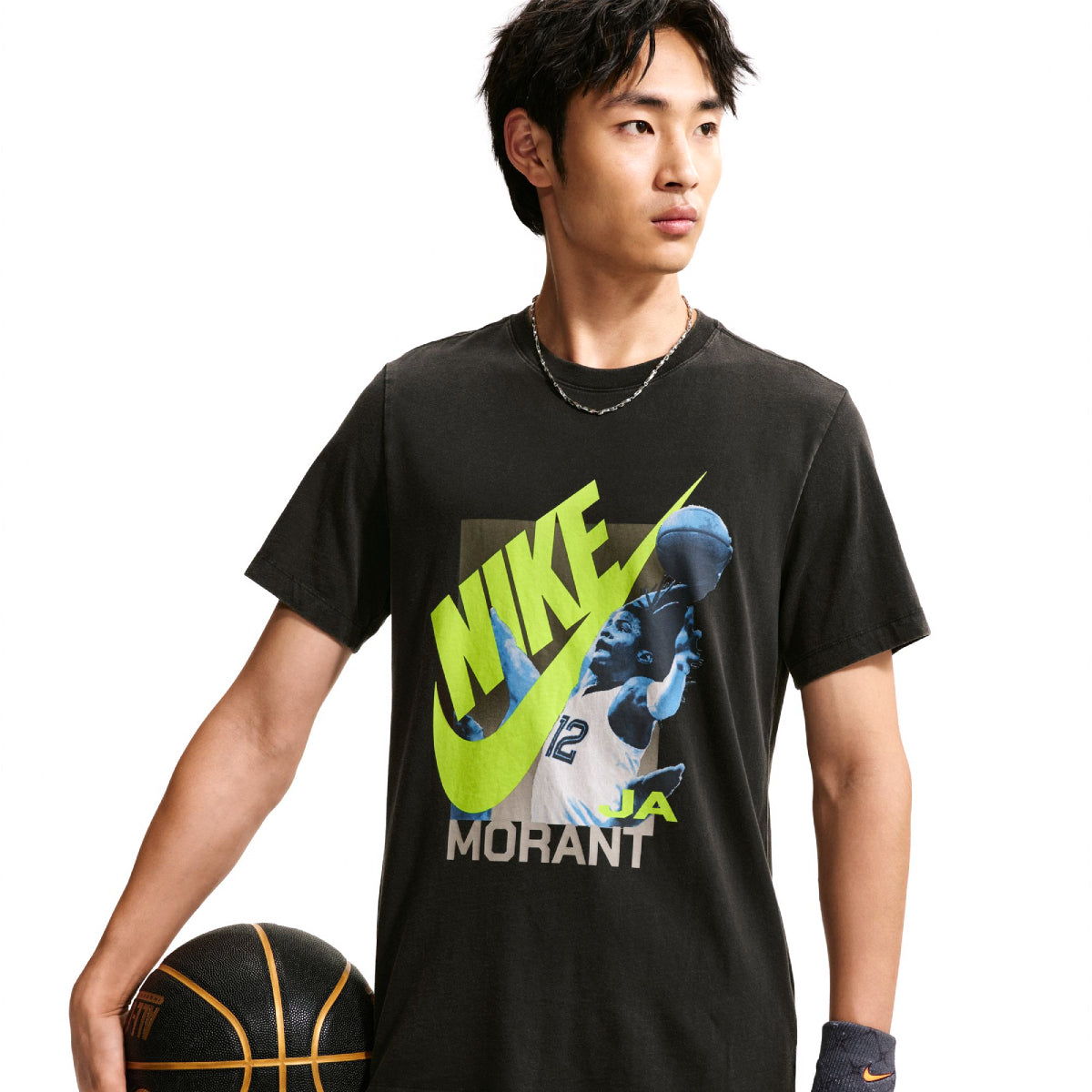 + Ja Morant Asbury Vaul Tee 'Black'