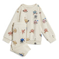 Graphic Crew Sweatshirt Matching Set