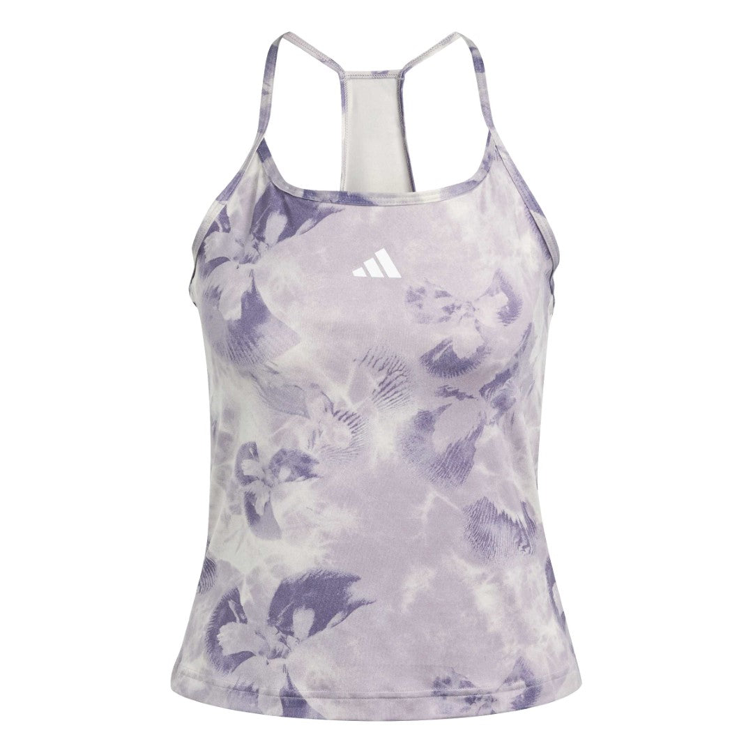 Train Essentials Aop Flower Tie-Dye Tank Top