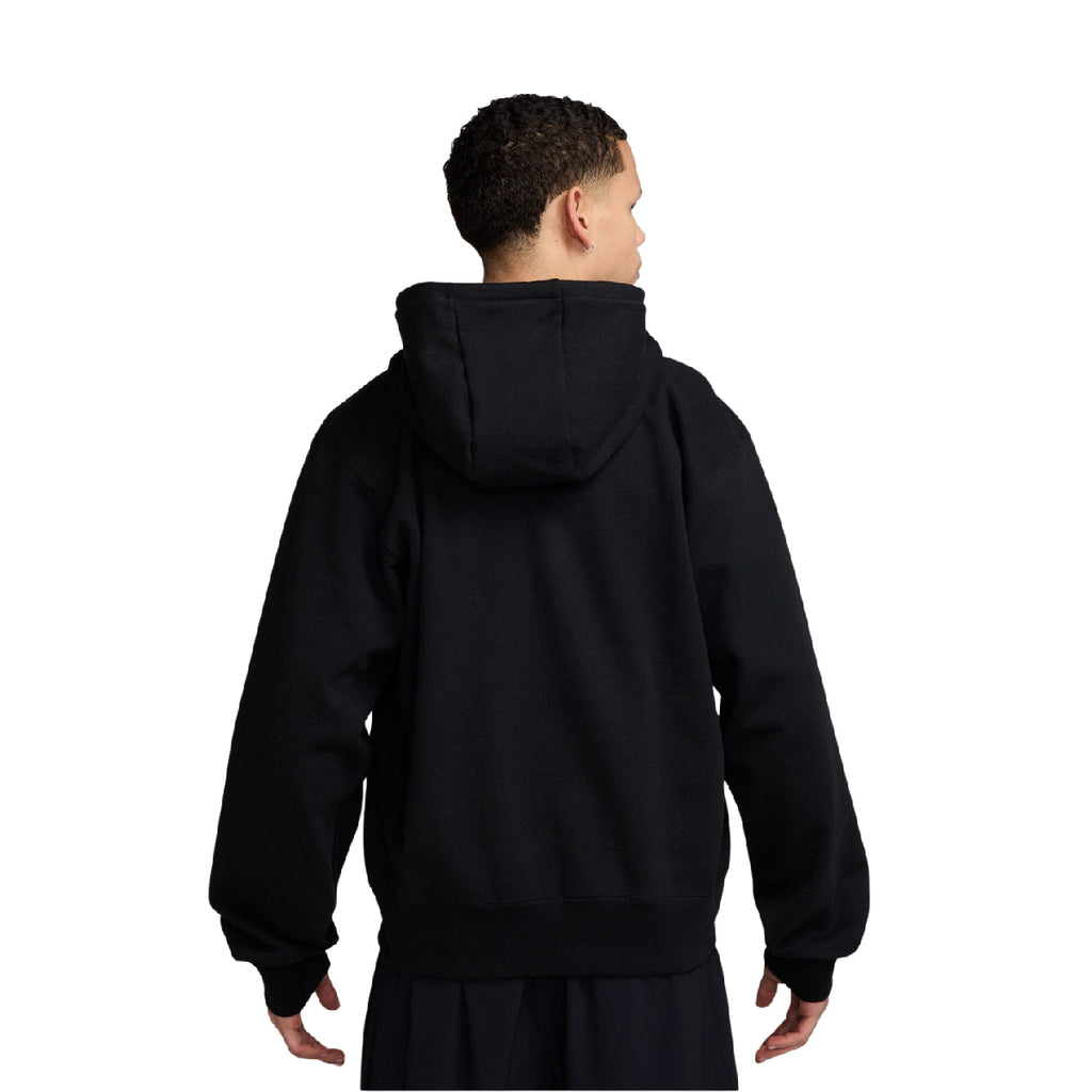 Fleece Full-Zip Hoodie 'Black'