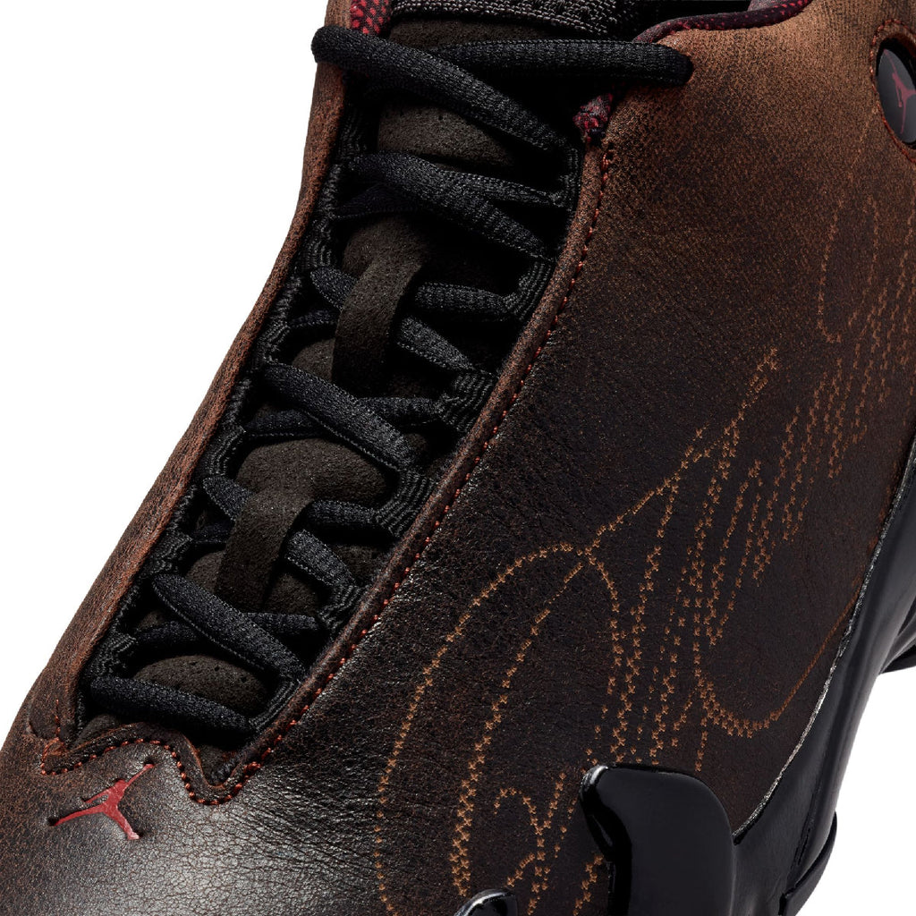 + Mowalola Air Jordan 14 Retro SP 'Burnt Red'