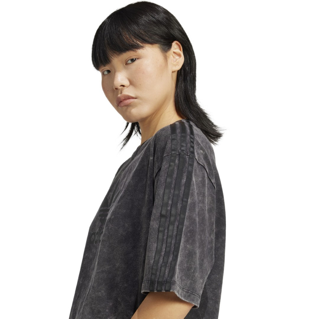 Washed-Out Boyfriend-Fit T-Shirt