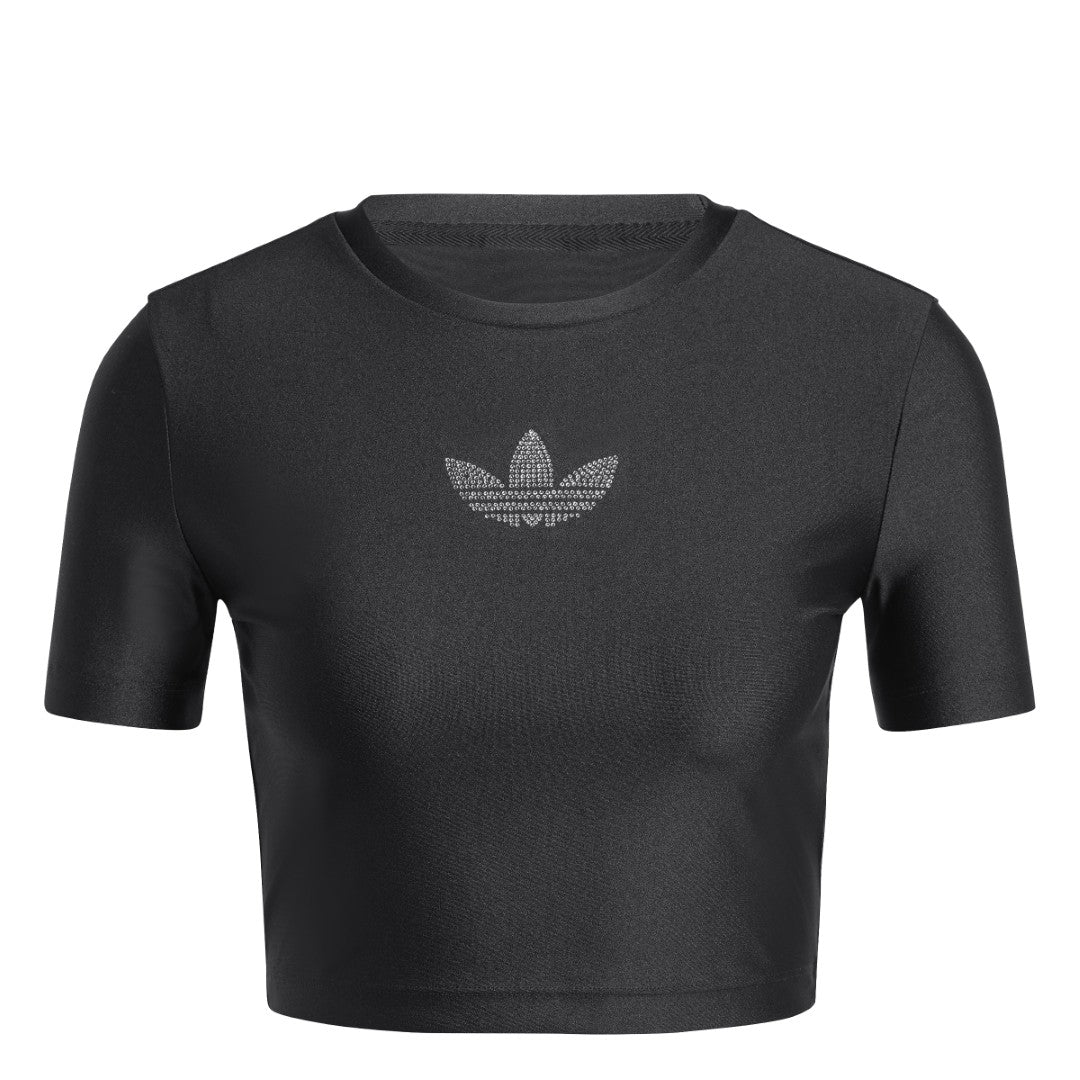 Rhinestone Trefoil T-Shirt