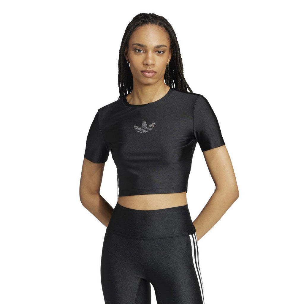 Rhinestone Trefoil T-Shirt