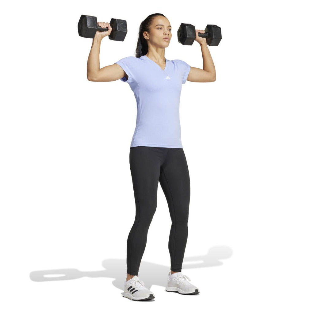 Aeroready Train Essentials Minimal Branding V-Neck T-Shirt