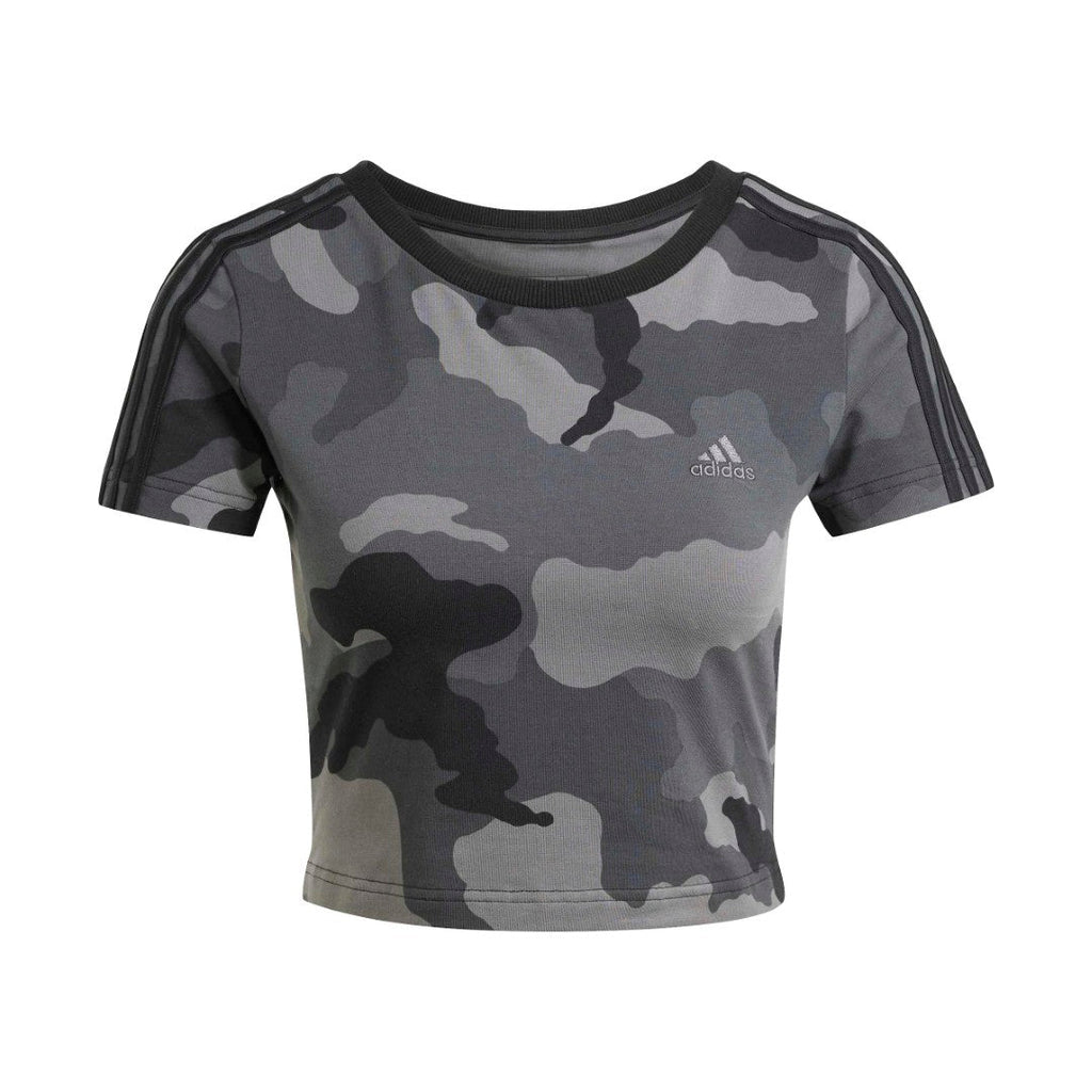 Essentials 3-Stripes Camo Print Baby T-Shirt