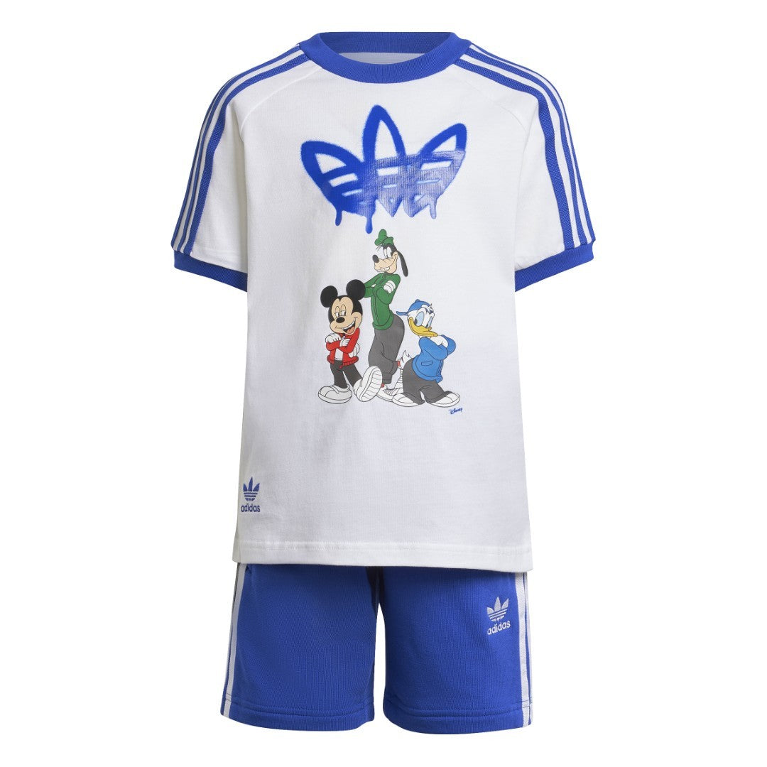 X Disney Mickey Mouse Shorts Tee Matching Set