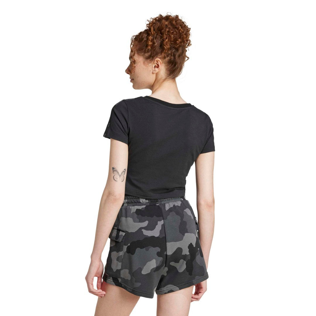 Essentials 3-Stripes Camo Print Baby T-Shirt