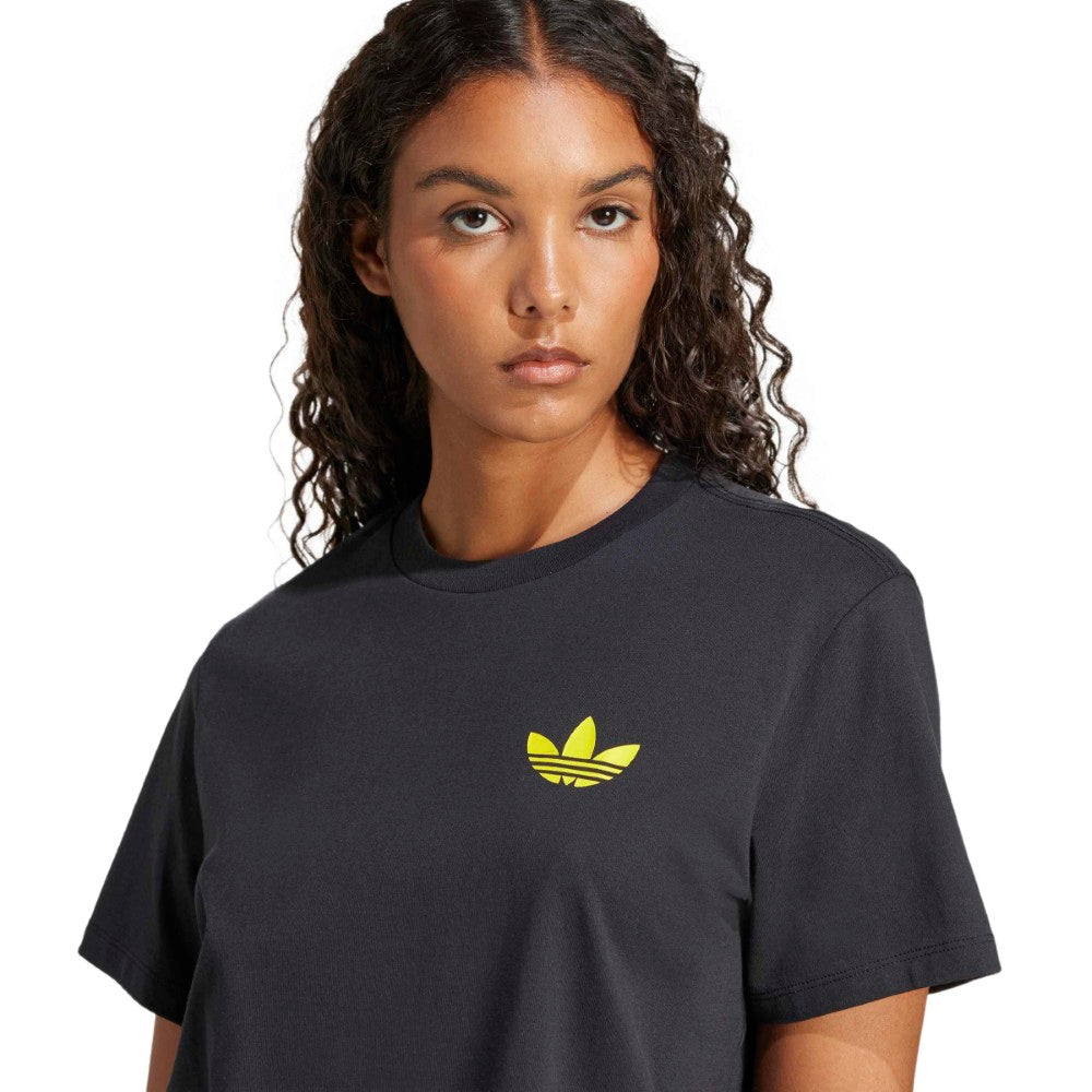 Smiley Loose 3-Stripes T-Shirt