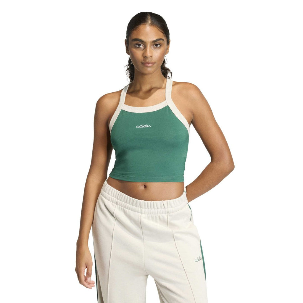 Seasonal Essentials Colorpop With Embroidered Graphic Tank Top