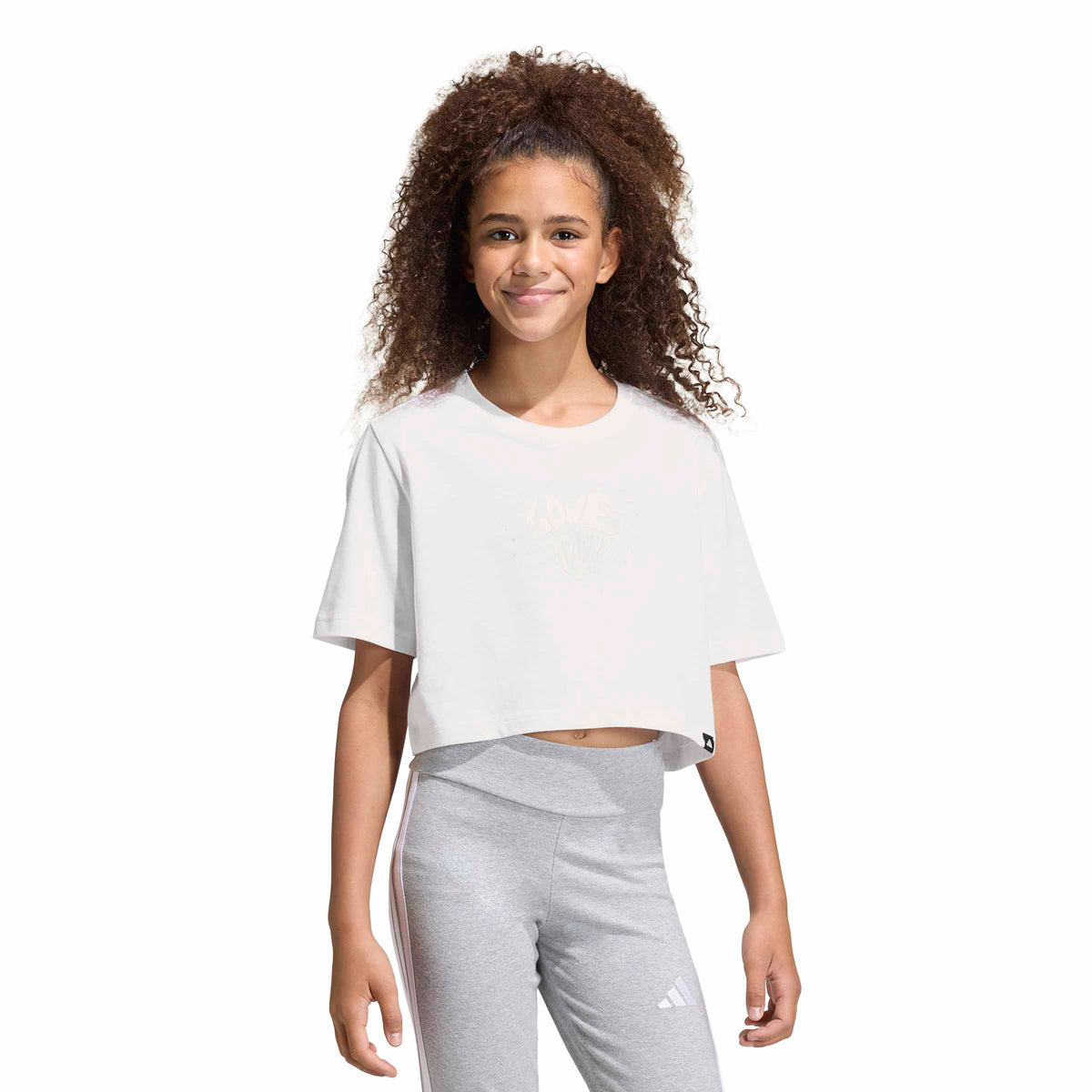 Everyday Glam Cropped Graphic T-Shirt