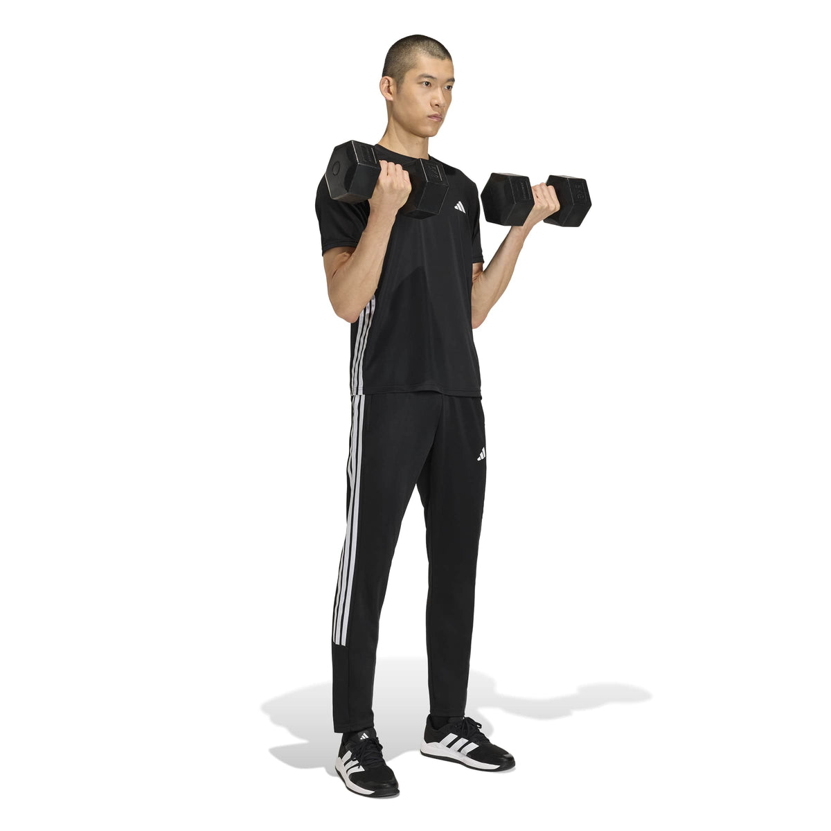 Workout Essentials All-Set 3-Stripes Knit Pants