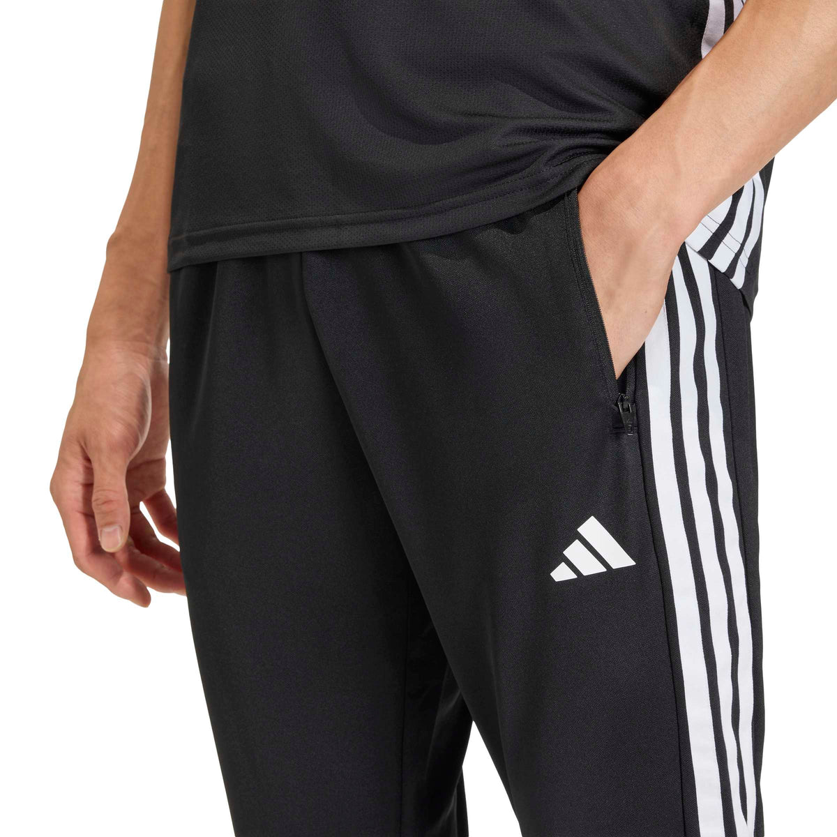 Workout Essentials All-Set 3-Stripes Knit Pants