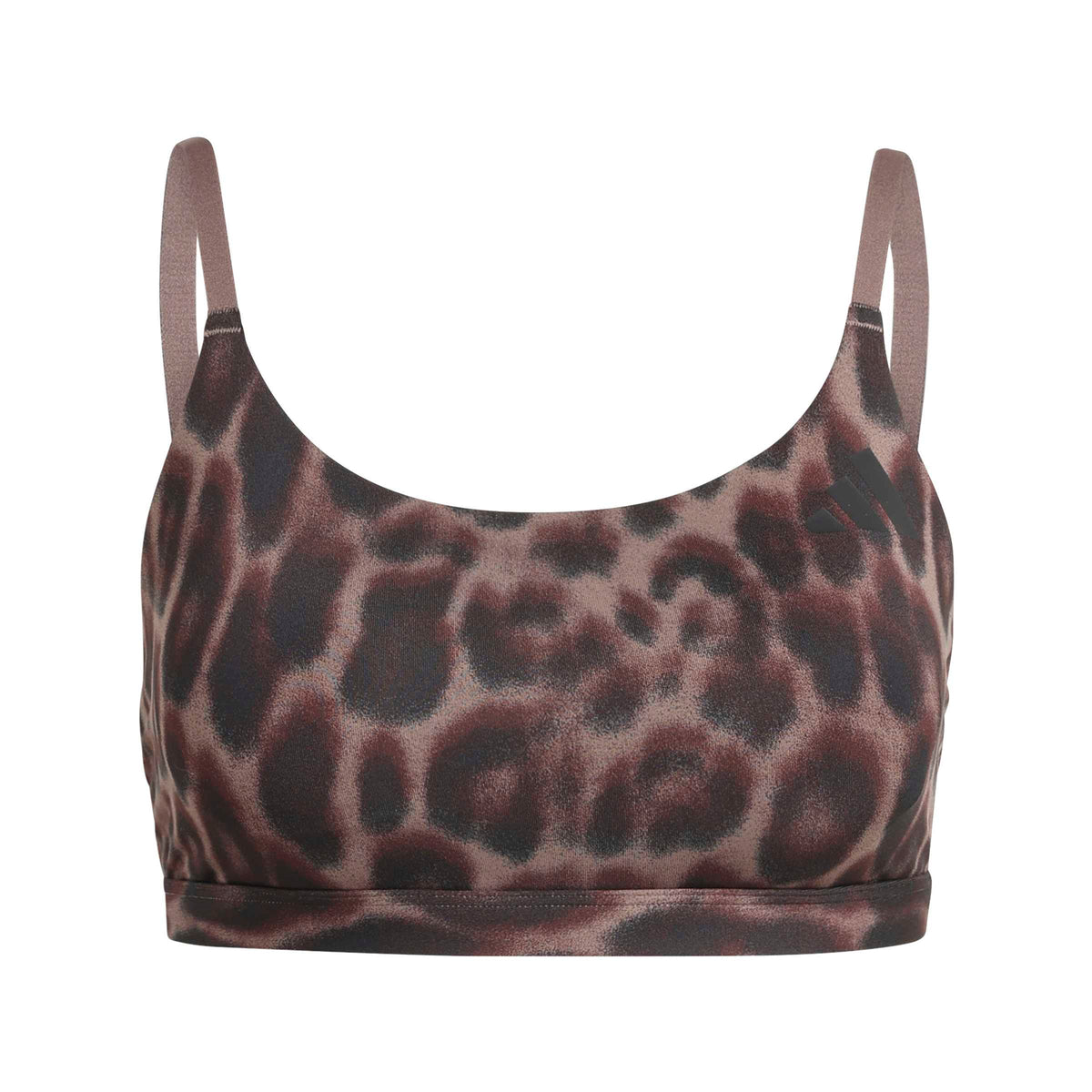 Optime Essentials Workout Leopard Light Support Bra