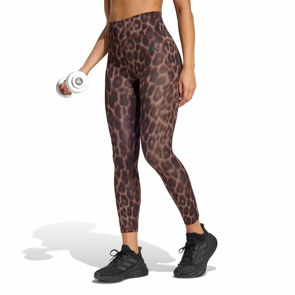 Optime Essentials Workout Leopard 7/8 Leggings