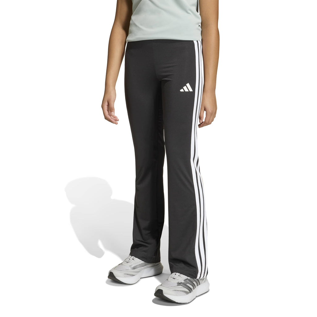 Train Essentials 3-Stripes Flared Leggings