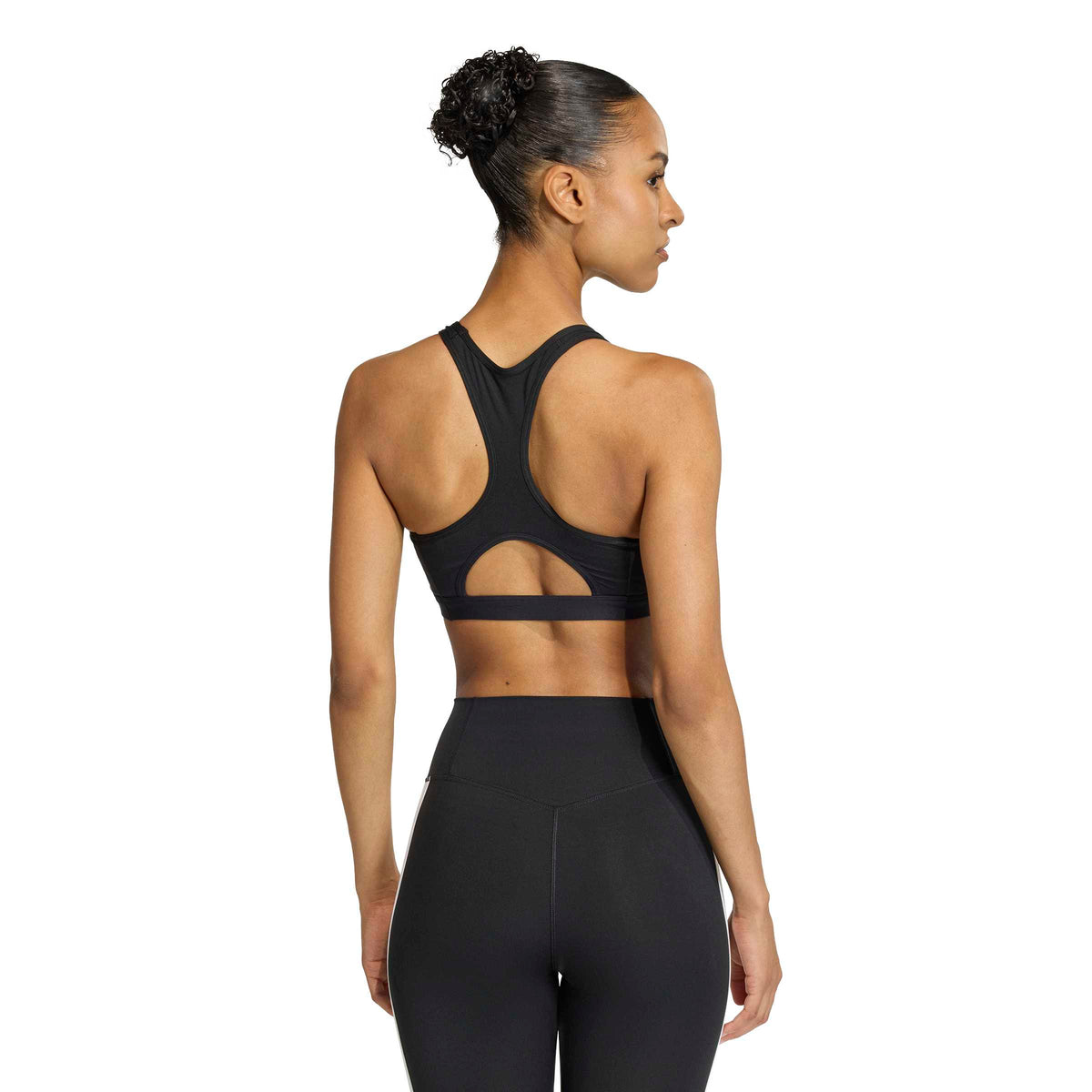Optime Essentials Workout 3-Stripes Medium Support Bra