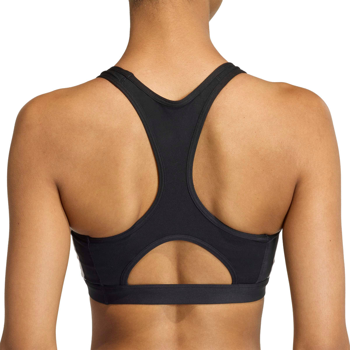 Optime Essentials Workout 3-Stripes Medium Support Bra