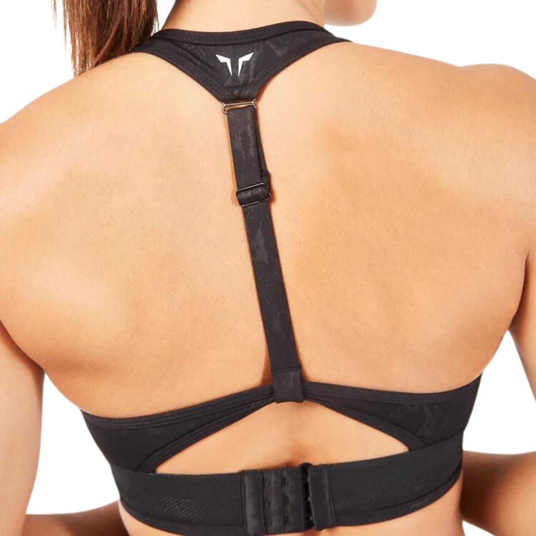 Serpent Zip Up Sports Bra