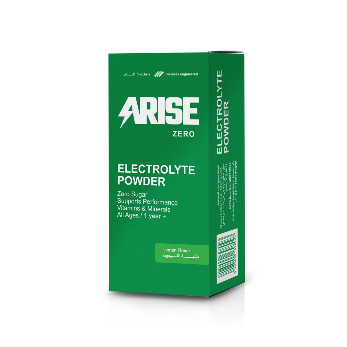 Zero Electrolyte powder Lemon Flavor
