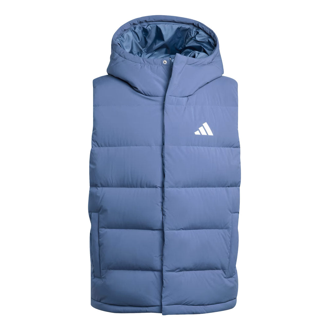 adidas - Men's Helionic Climawarm Hooded Down Vest (JX0585)