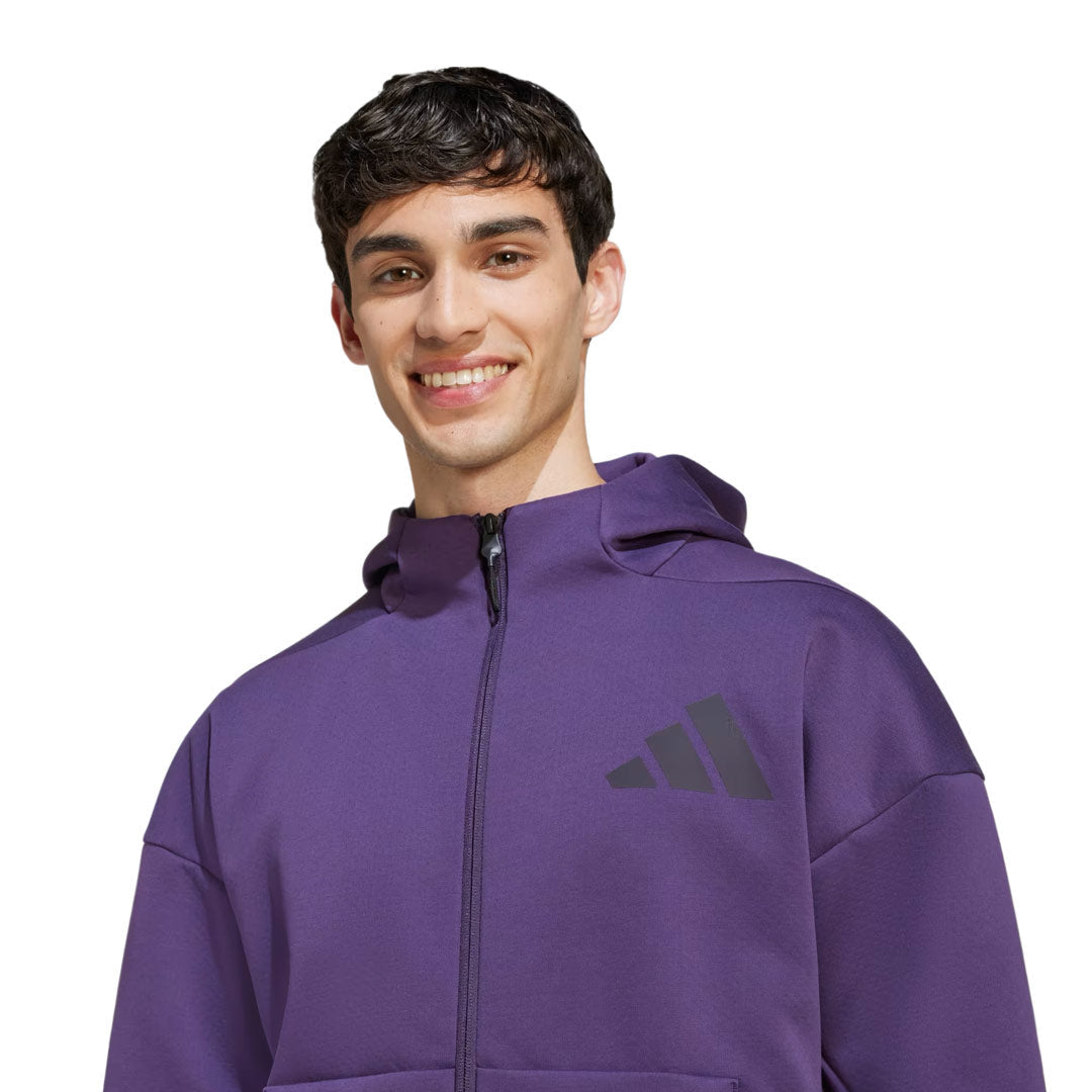 adidas - Men's Z.N.E. Full Zip Hooded Track Jacket (KB7124)
