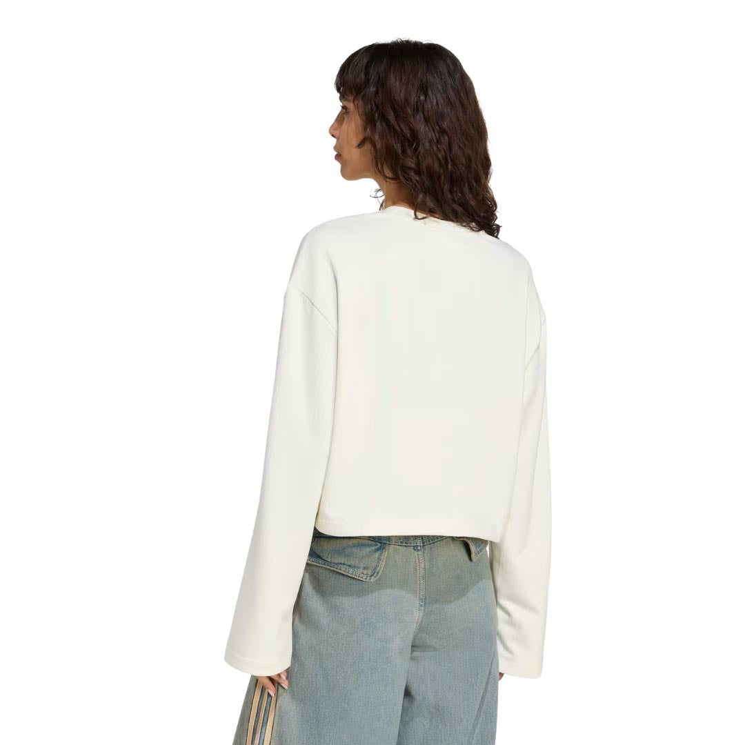 adidas - Women's Essentials Winterized Wide Rib Long Sleeve Top (JV7456)