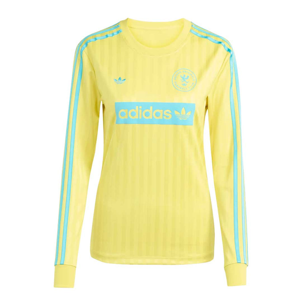 adidas - Women's Graphic Soccer Bodycon Long Sleeve Jersey (JW2561)