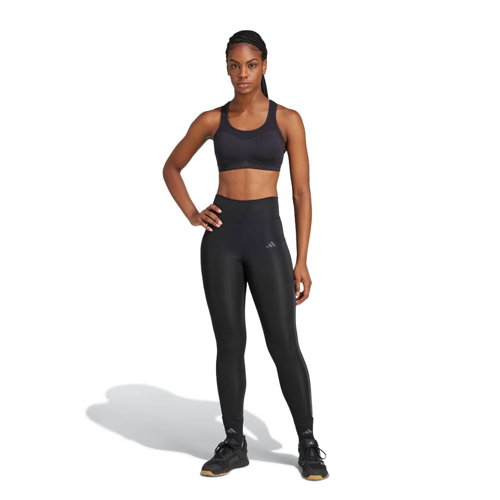adidas - Women's Optime 3-Stripes Full-Length Leggings (JI8762)