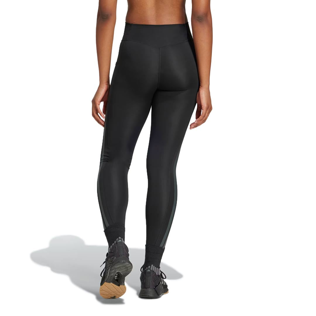 adidas - Women's Optime 3-Stripes Full-Length Leggings (JI8762)