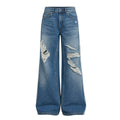 adidas - Women's Originals Loose Denim Destressed Pant (KE3300)