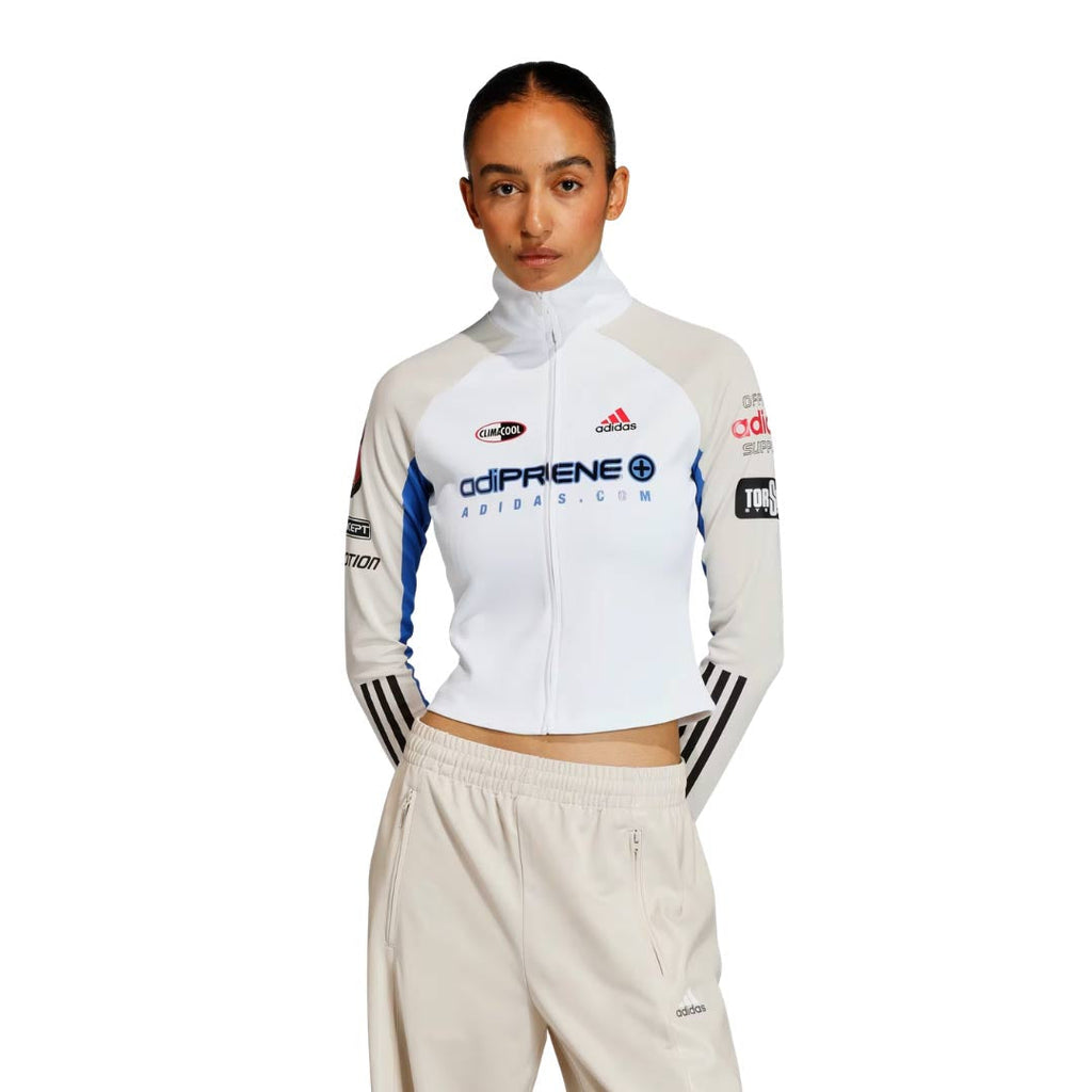 adidas - Women's Teamgeist Slim Full Zipper Long Sleeve Top (KH1988)