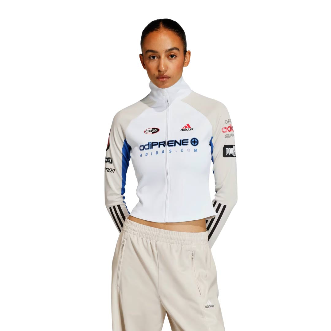 adidas - Women's Teamgeist Slim Full Zipper Long Sleeve Top (KH1988)