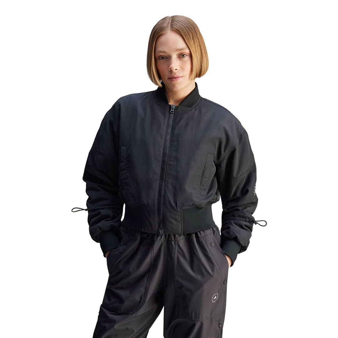 adidas - Women's adidas by Stella McCartney Cropped Bomber Jacket (JF6030)