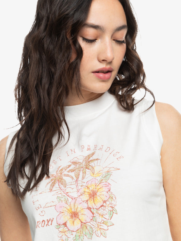 Wave Swell - High Neck Vest Top