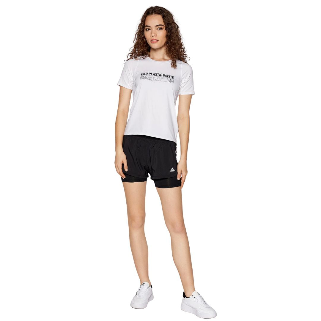 Pacer 3-Stripes Woven Two-In-One Shorts