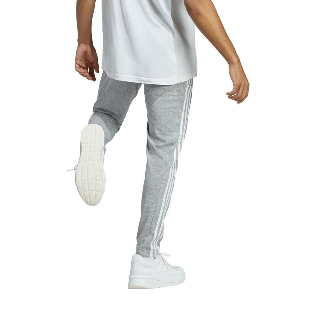Essentials Single Jersey Tapered Open Hem 3-Stripes Joggers