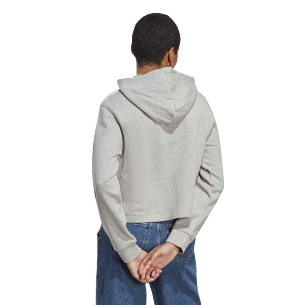 Essentials 3-Stripes French Terry Crop Sweatshirt