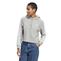 Essentials 3-Stripes French Terry Crop Sweatshirt