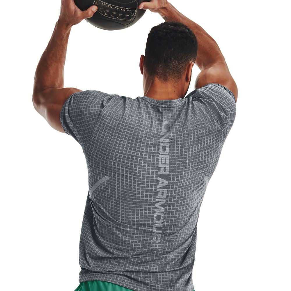 Seamless Grid Short Sleeve T-Shirt