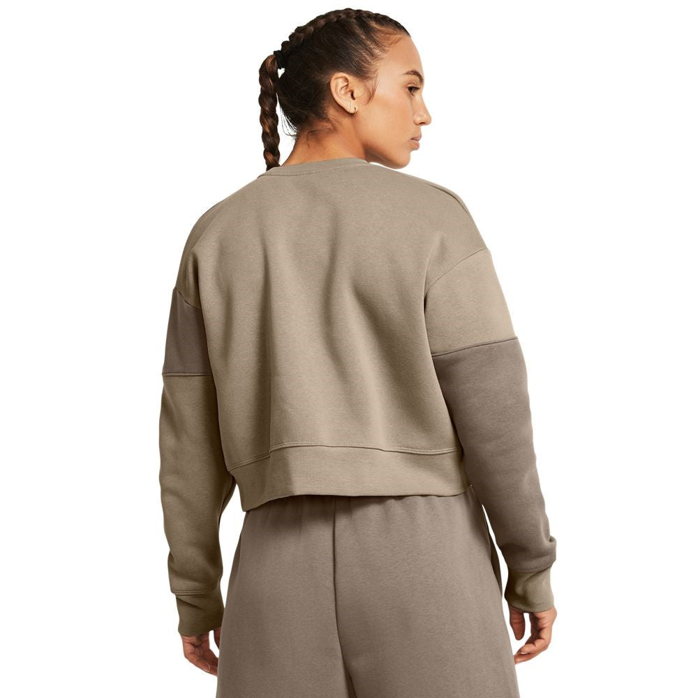 Essential Fleece Crop Crew
